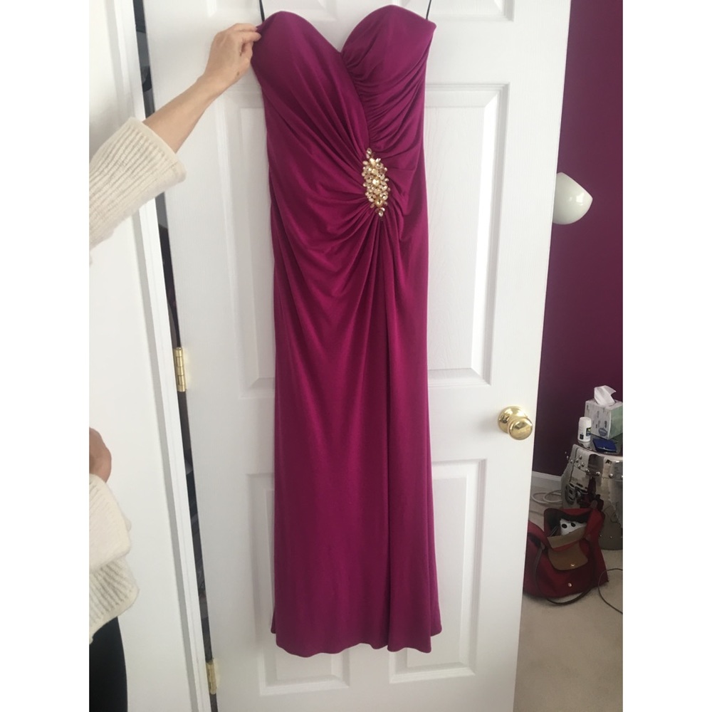 Alyce Magenta Gown